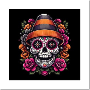 Sugar Skull Art - Fashion Meets Dia de los Muertos! Posters and Art